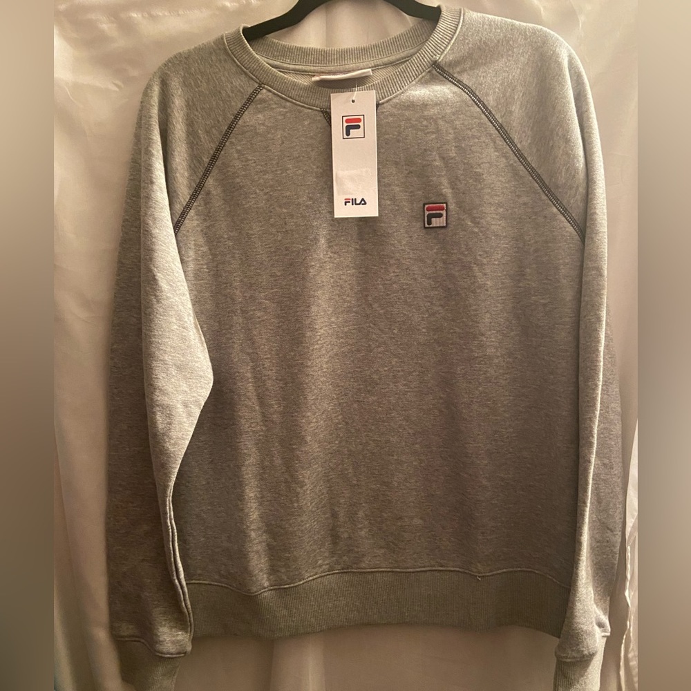 Ladies or teens Fila large sweatshirt brand new with tags size large